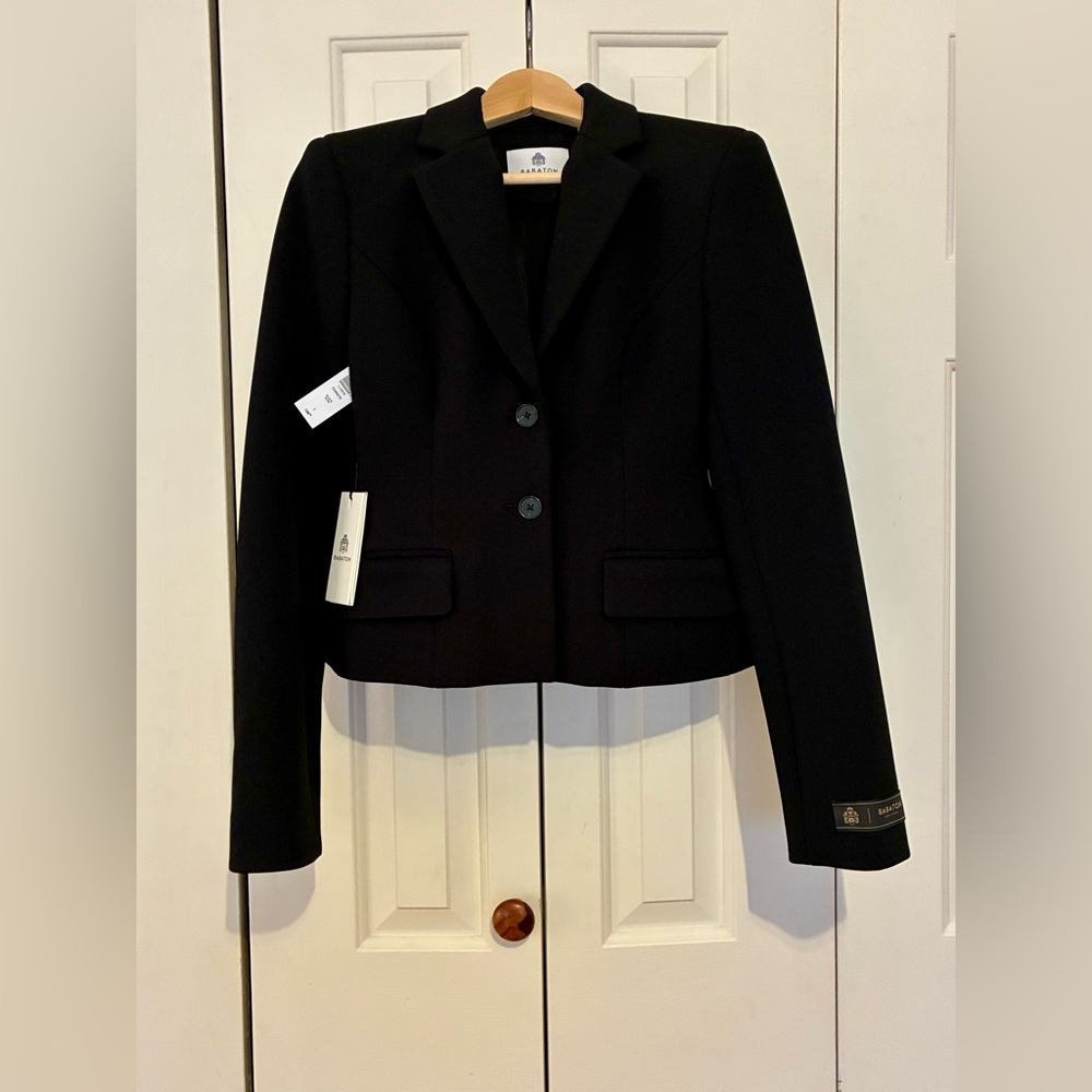 NWT Babaton CURATE Black Women's Blazer